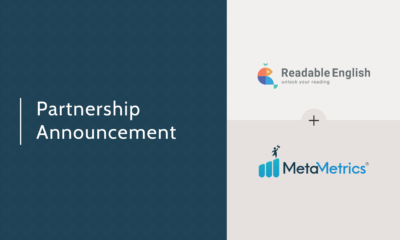 Partnership Announcement: Readable English and MetaMetrics